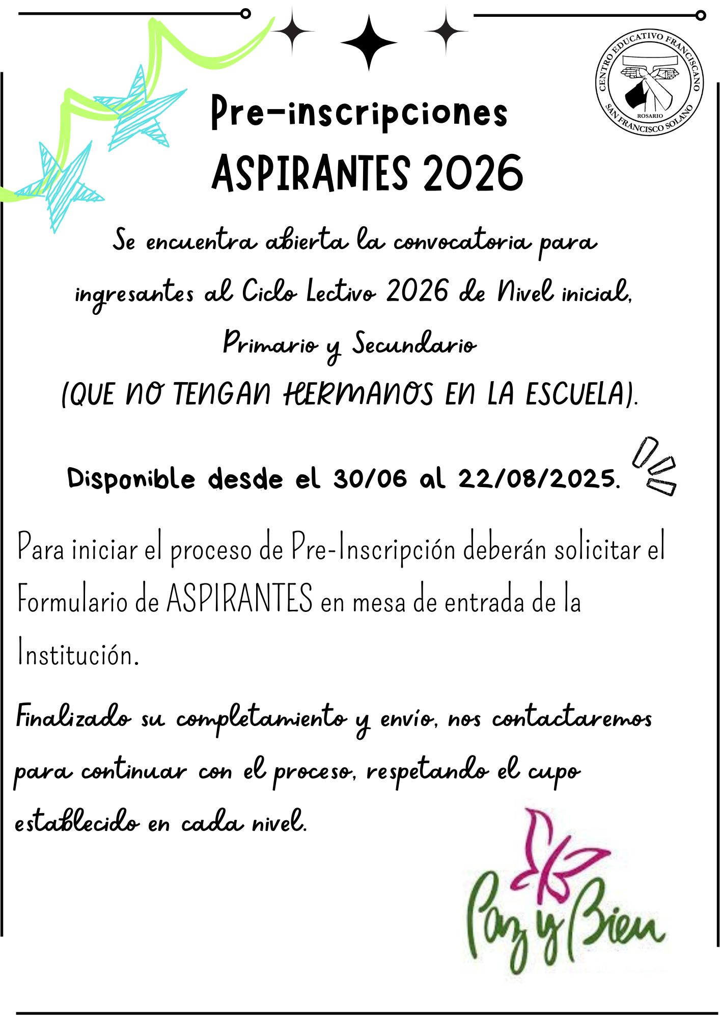 Aspirantes 2026